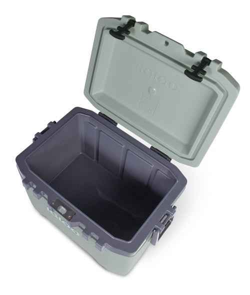 50 QT Overland Ice Chest Cooler, Green