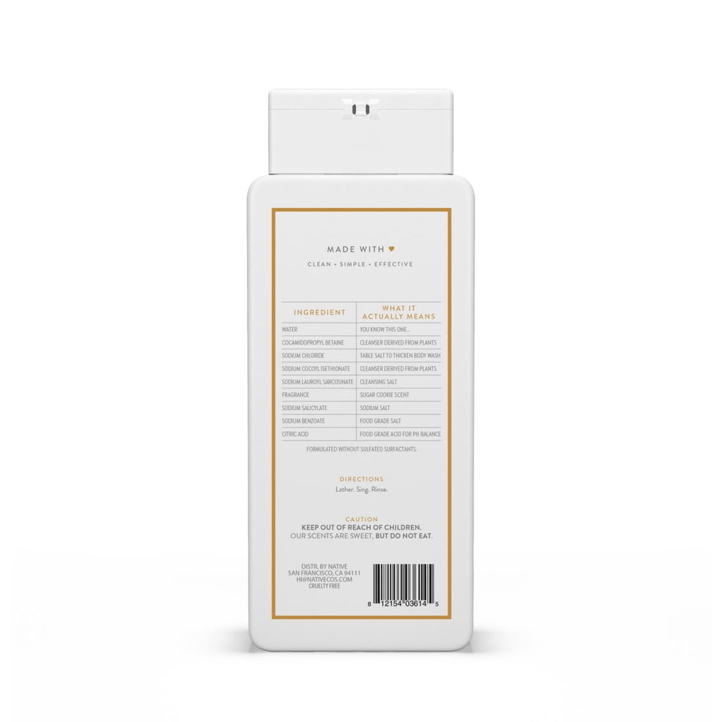 Limited Edition Sugar Cookie Body Wash 18 oz