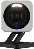 Cam v4 2.5K QHD Wi-Fi Indoor/Outdoor Smart Home Security Camera with Color Night Vision, Motion-Activated Spotlight, and 2-Way Audio
