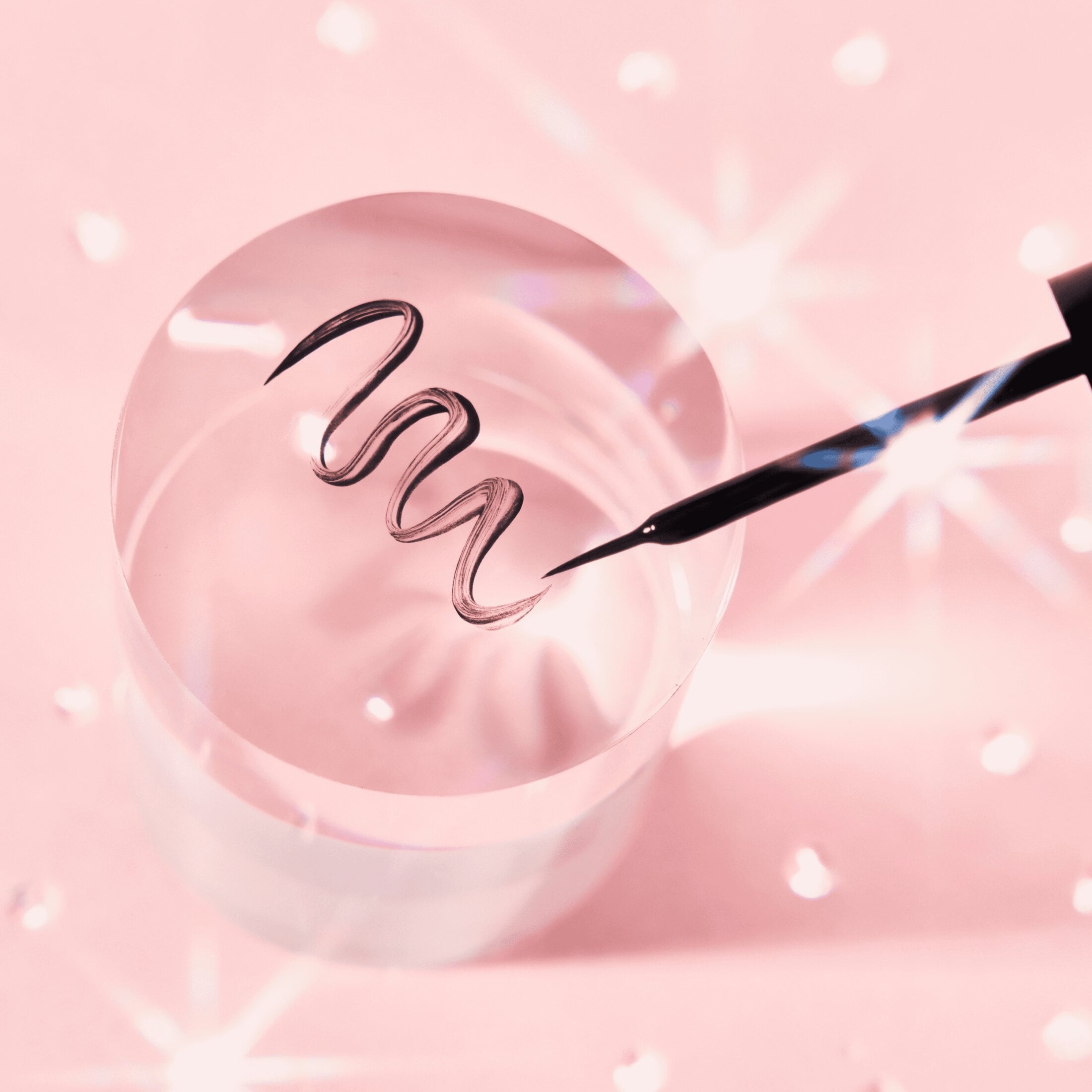 Lash Princess Liquid Eye Liner, Brush-Tip, Black Waterproof