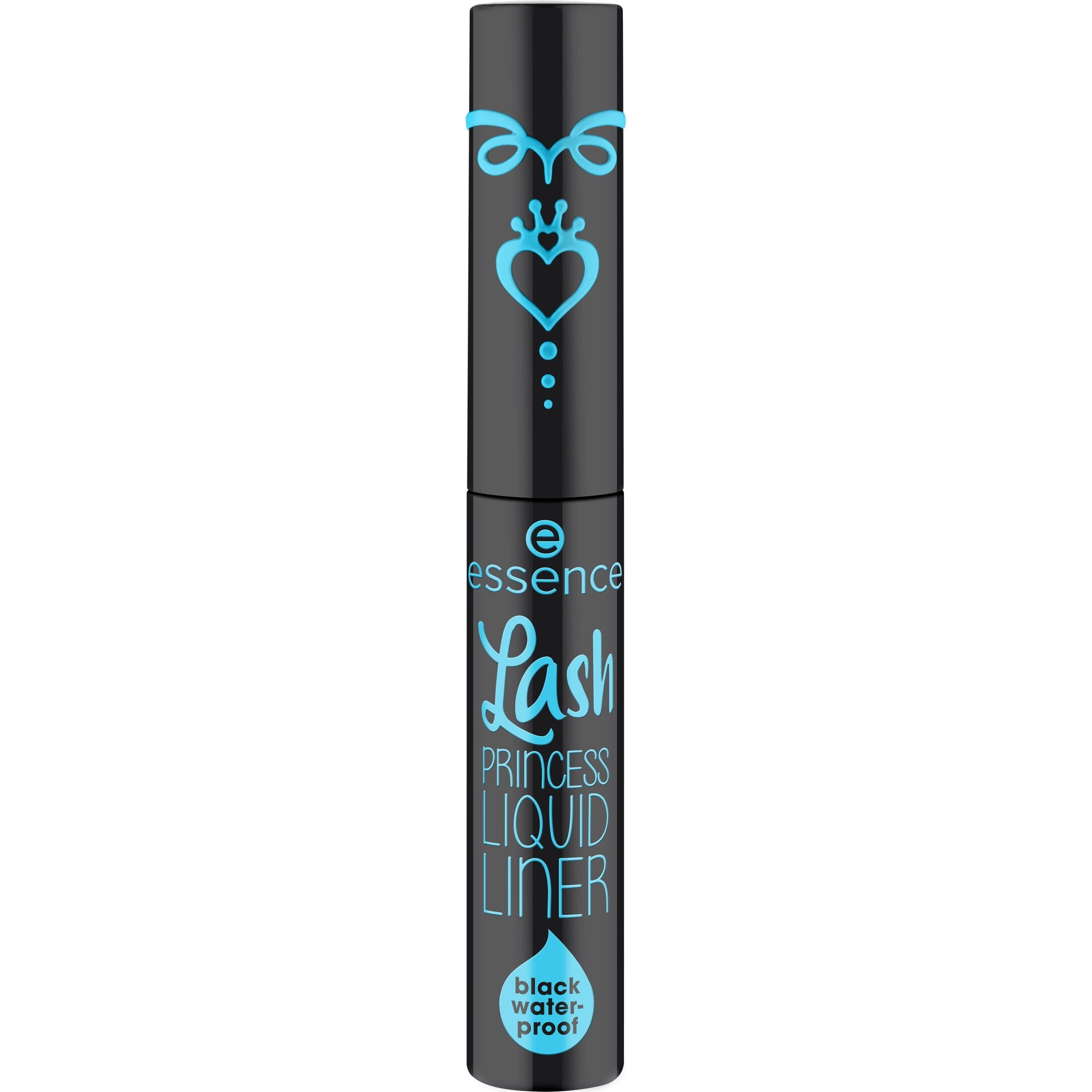 Lash Princess Liquid Eye Liner, Brush-Tip, Black Waterproof