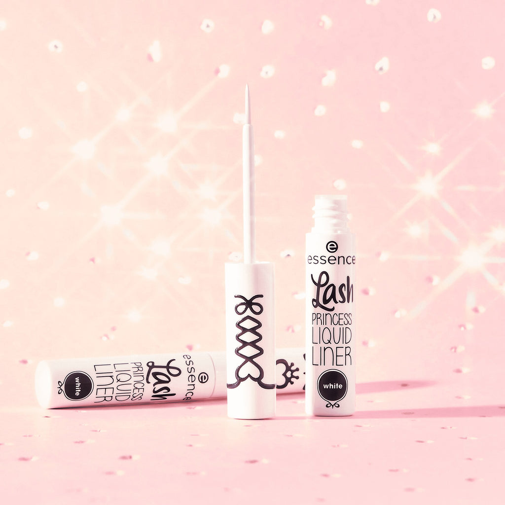 Lash Princess Liquid Eye Liner, Brush-Tip, Black Waterproof