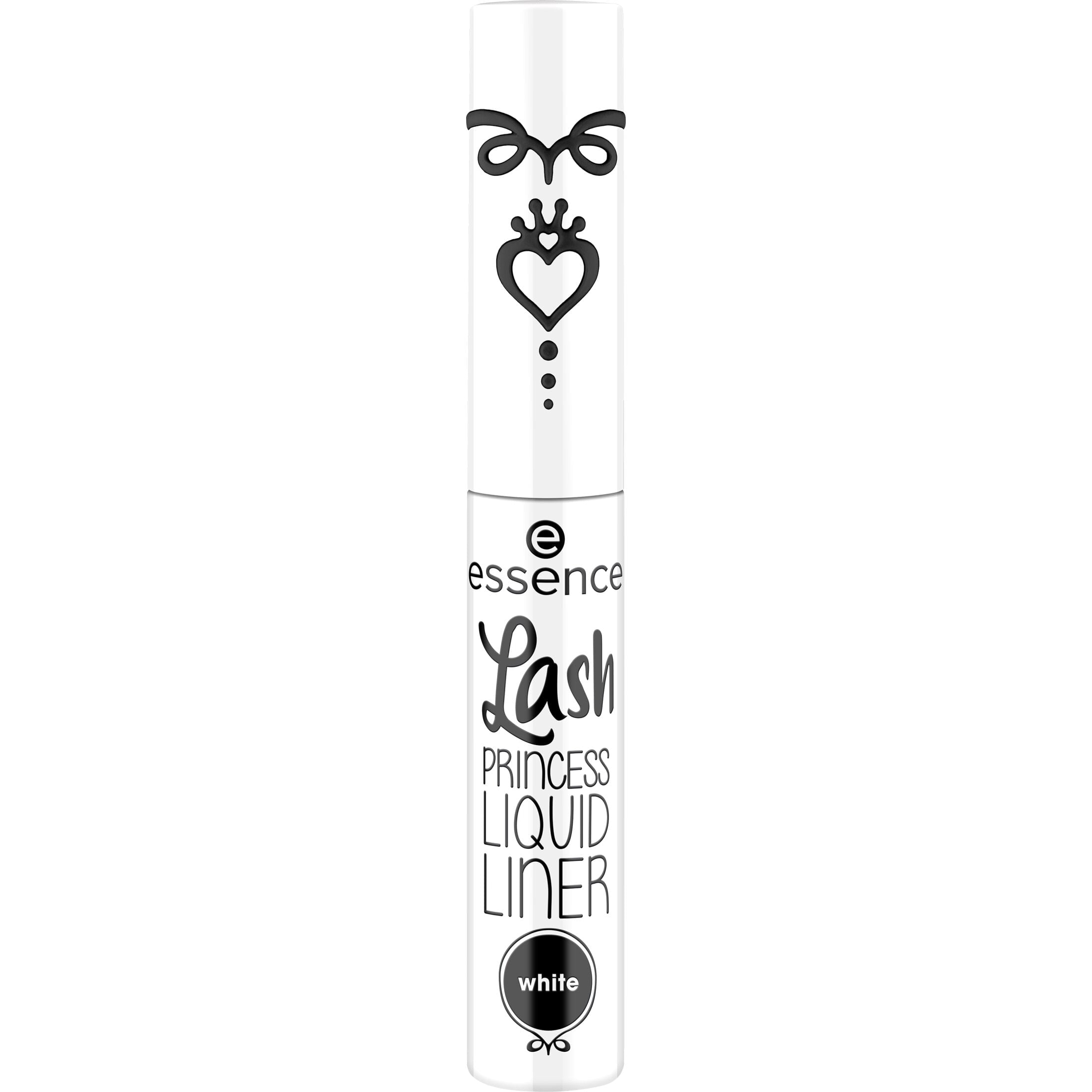Lash Princess Liquid Eye Liner, Brush-Tip, Black Waterproof
