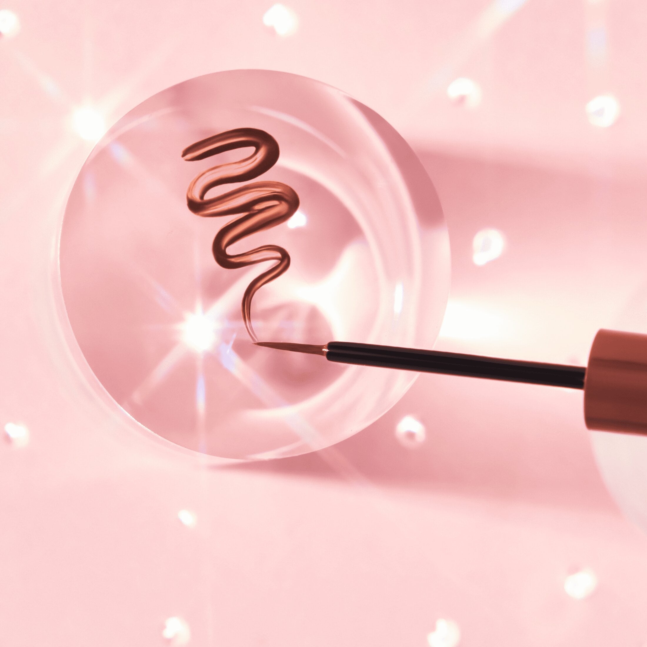 Lash Princess Liquid Eye Liner, Brush-Tip, Black Waterproof