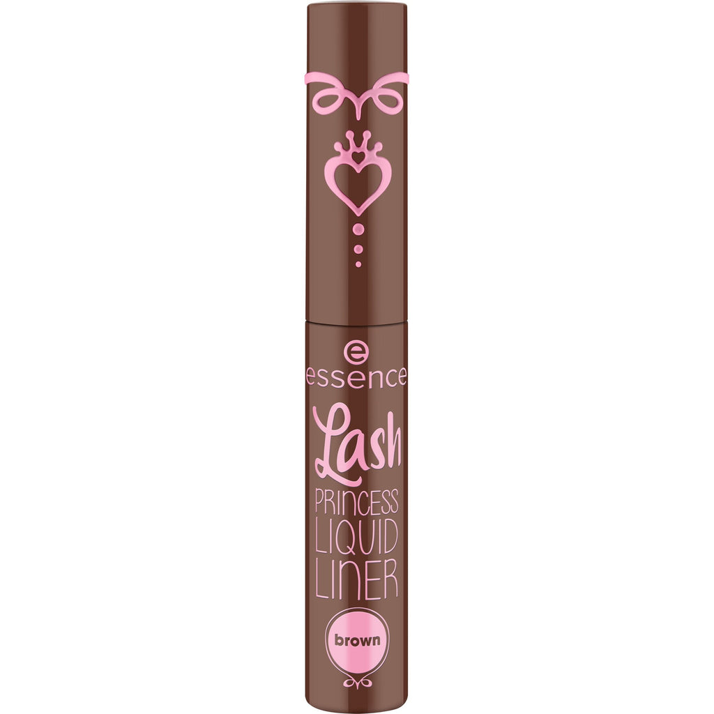 Lash Princess Liquid Eye Liner, Brush-Tip, Black Waterproof