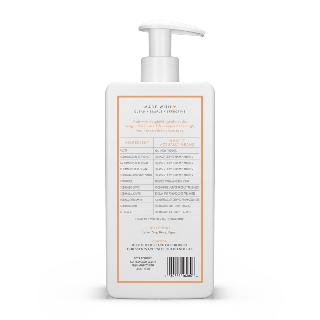 Limited Edition Toasted Vanilla &amp; Honey Volumizing Shampoo for Adults, 16.5 oz