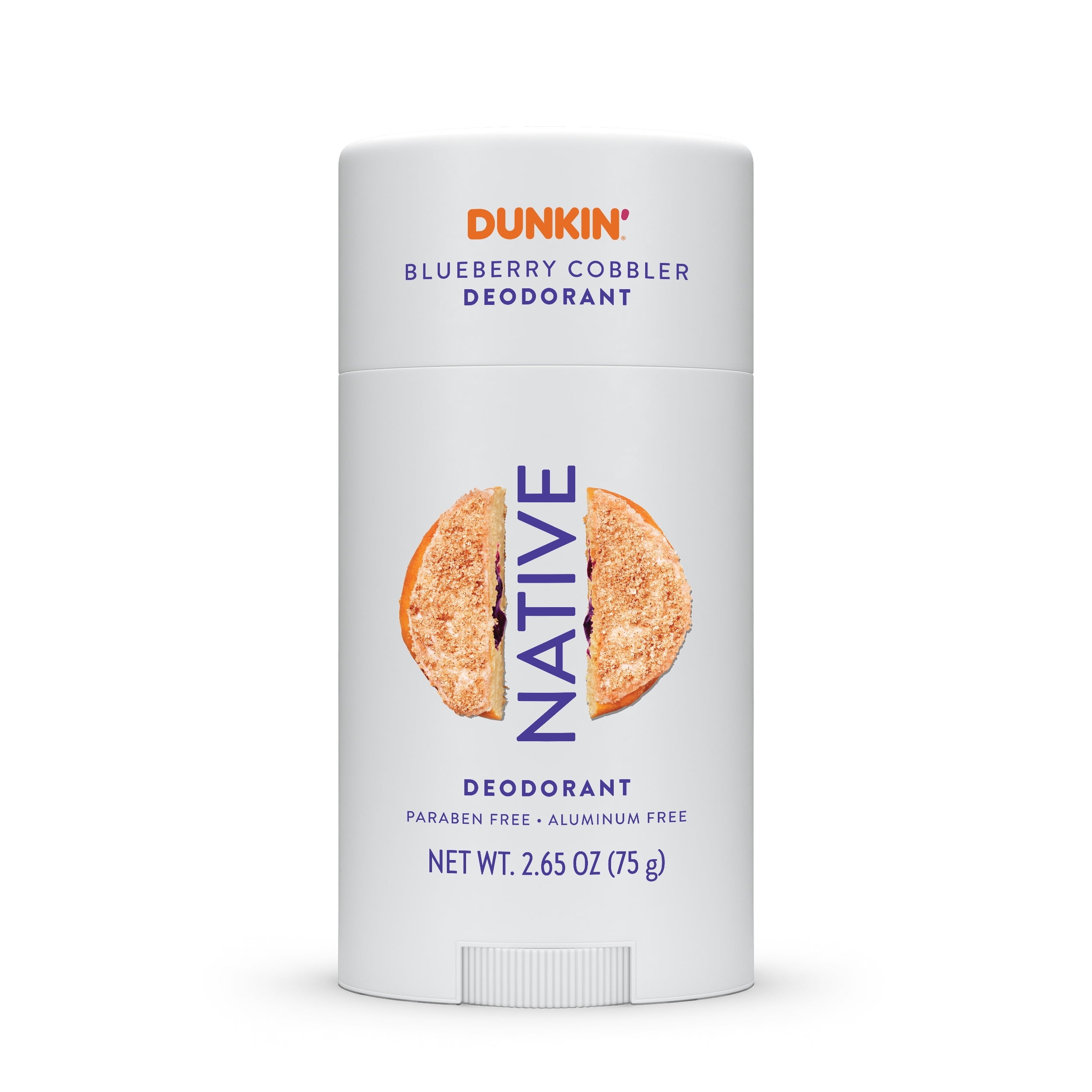 Dunkin' Deodorant, Aluminum Free, Blueberry Cobbler, 2.65oz