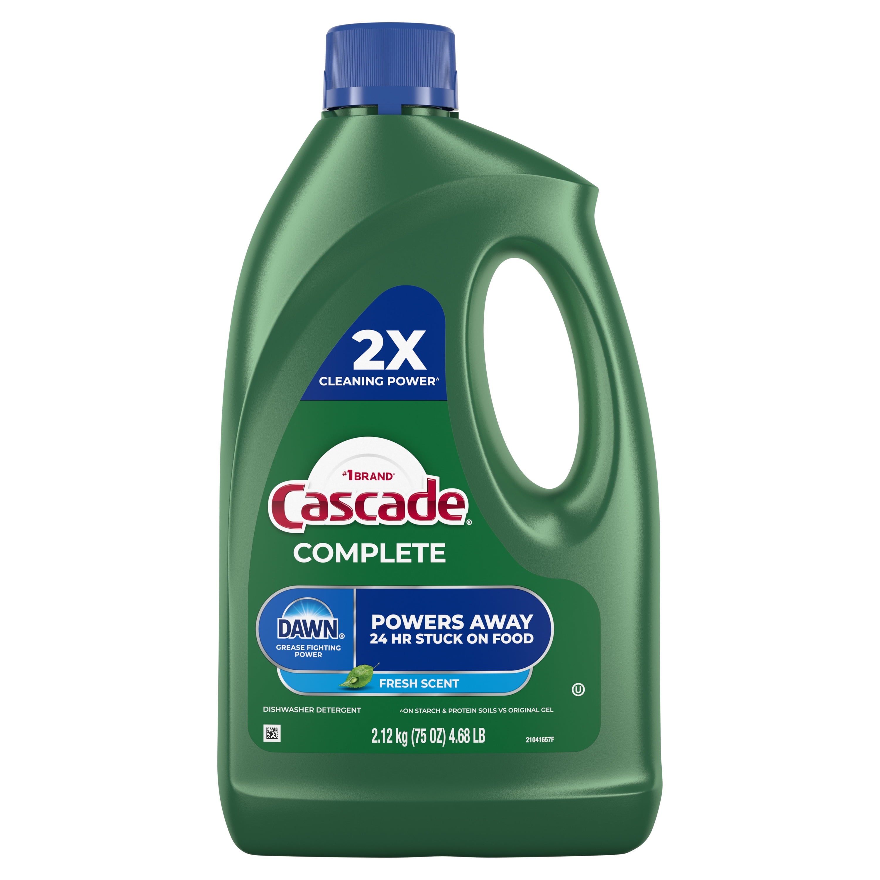Complete Dishwasher Detergent Liquid Gel, Dish Detergent, Dish Soap, Fresh, 75oz