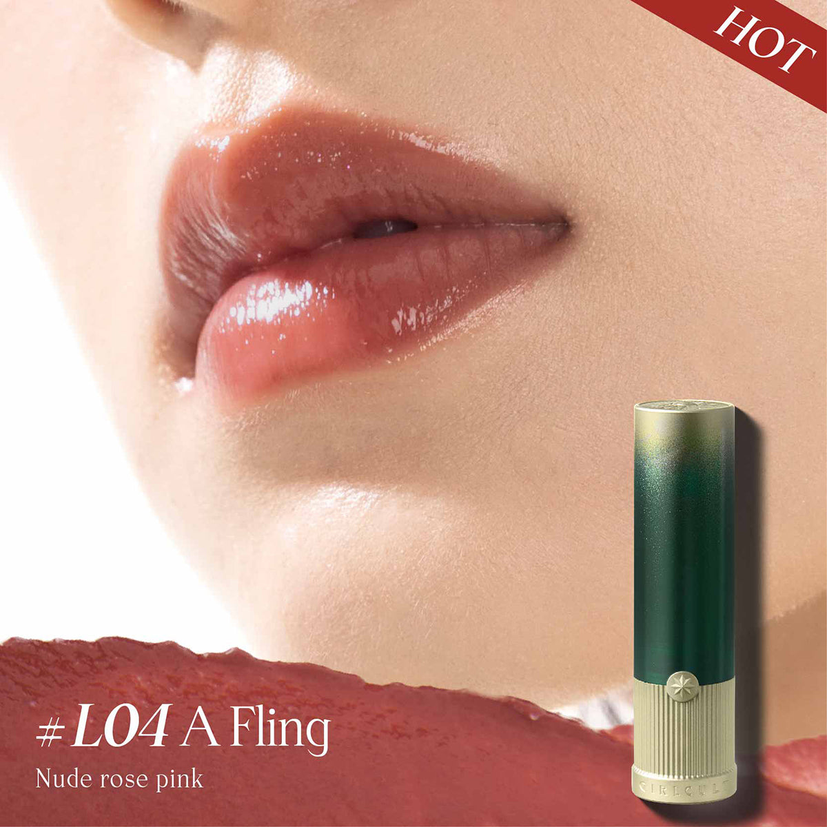 Ultra Glossy, Long-Lasting, Hydrating Lip Gloss with Over 60% Essence &amp; Oils, Smooths Lip Lines