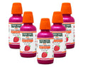 5 Pack - TheraBreath Kids Mouthwash with Fluoride, Organic Strawberry Splash, Anticavity, 10 fl oz