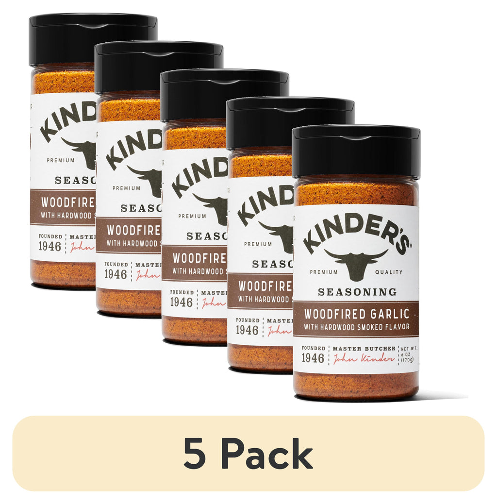 Woodfired Garlic Seasoning with Hardwood Smoked Flavors, 6 oz