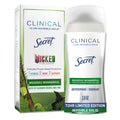 Clinical Invisible Solid Antiperspirant &amp; Deodorant for Women, Wickedly Wonderful, Notes of Cashmere, Wood, and Lime, 2.6oz