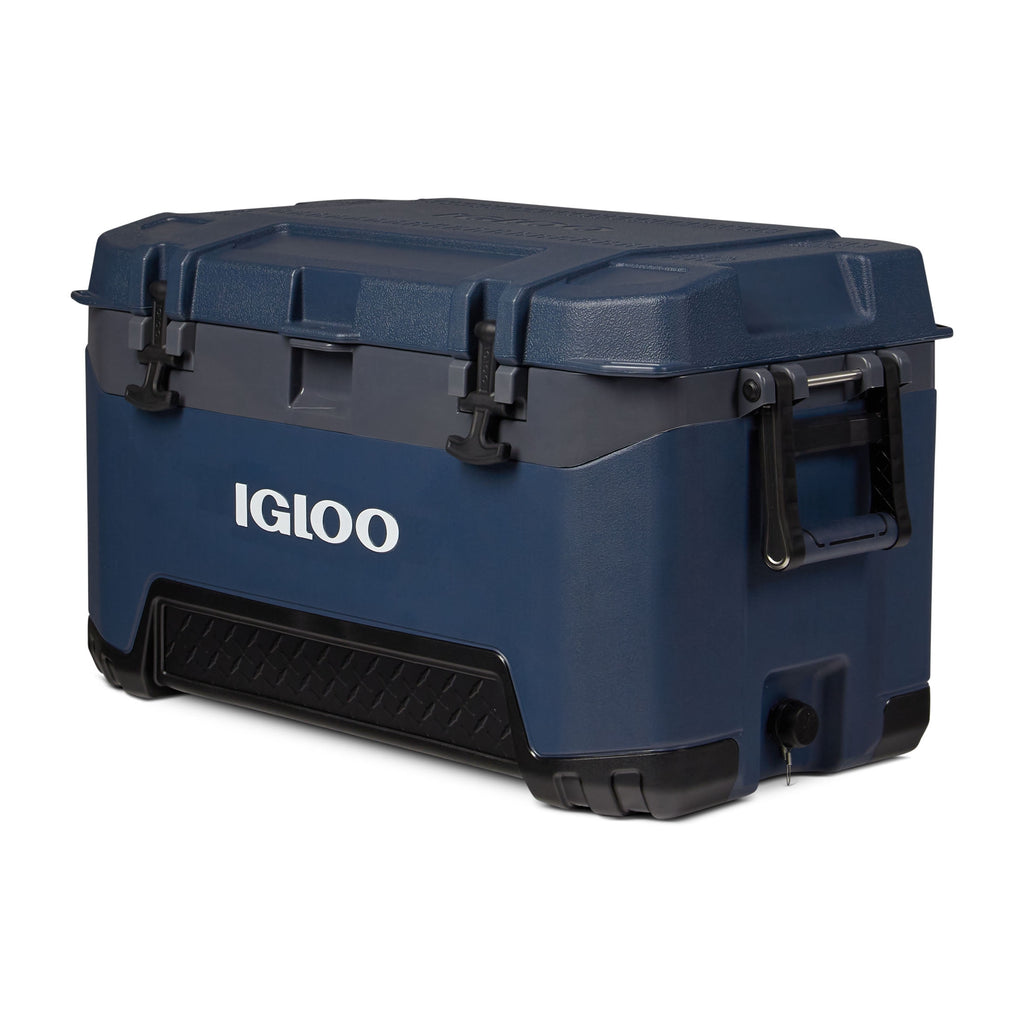 72 QT BMX Ice Chest Cooler with Cool Riser Technology, Oil Green
