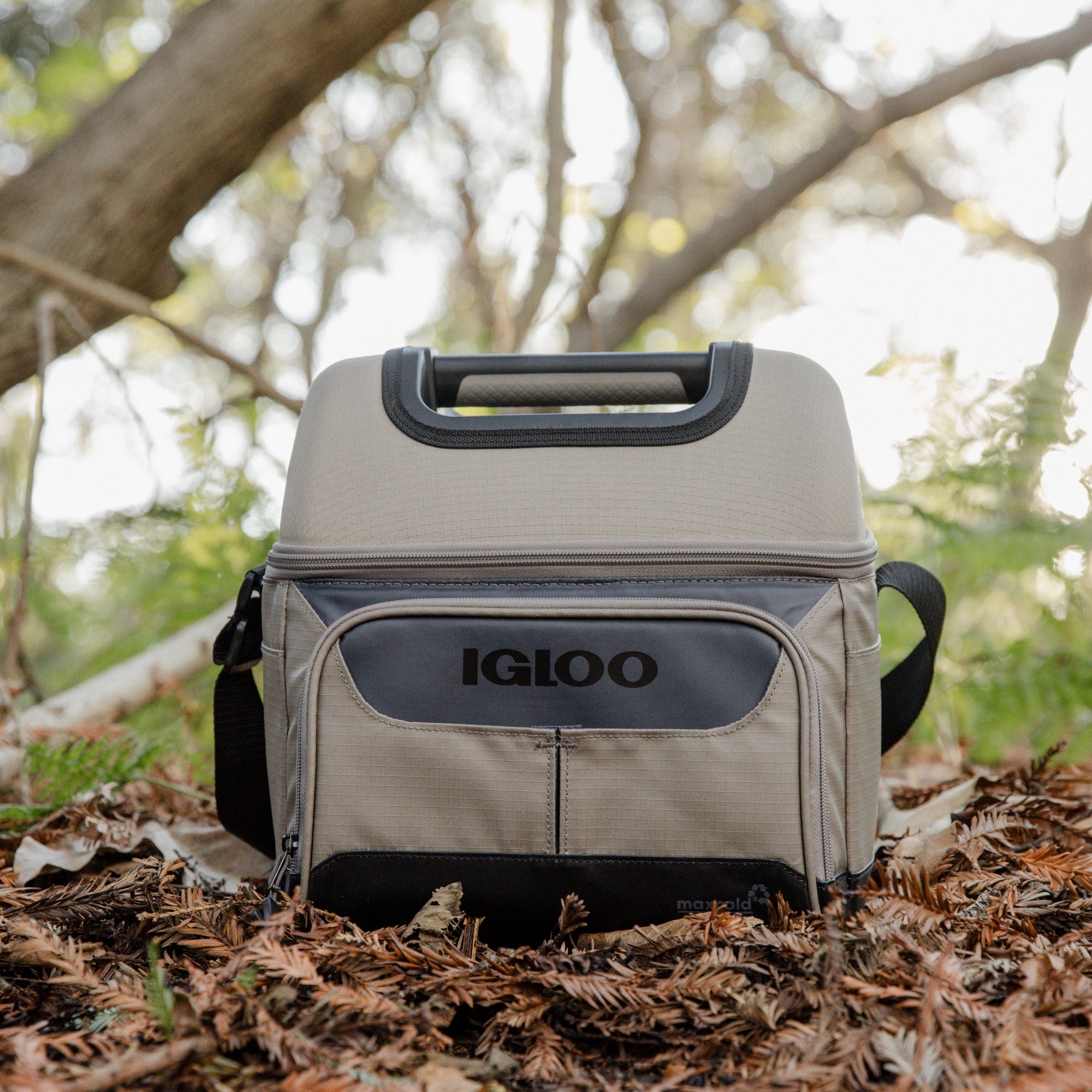 Igloo 22 Can Capacity Trek Gripper Soft Sided Cooler, Sandstone Tan