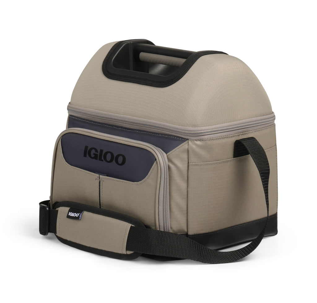 Igloo 22 Can Capacity Trek Gripper Soft Sided Cooler, Sandstone Tan