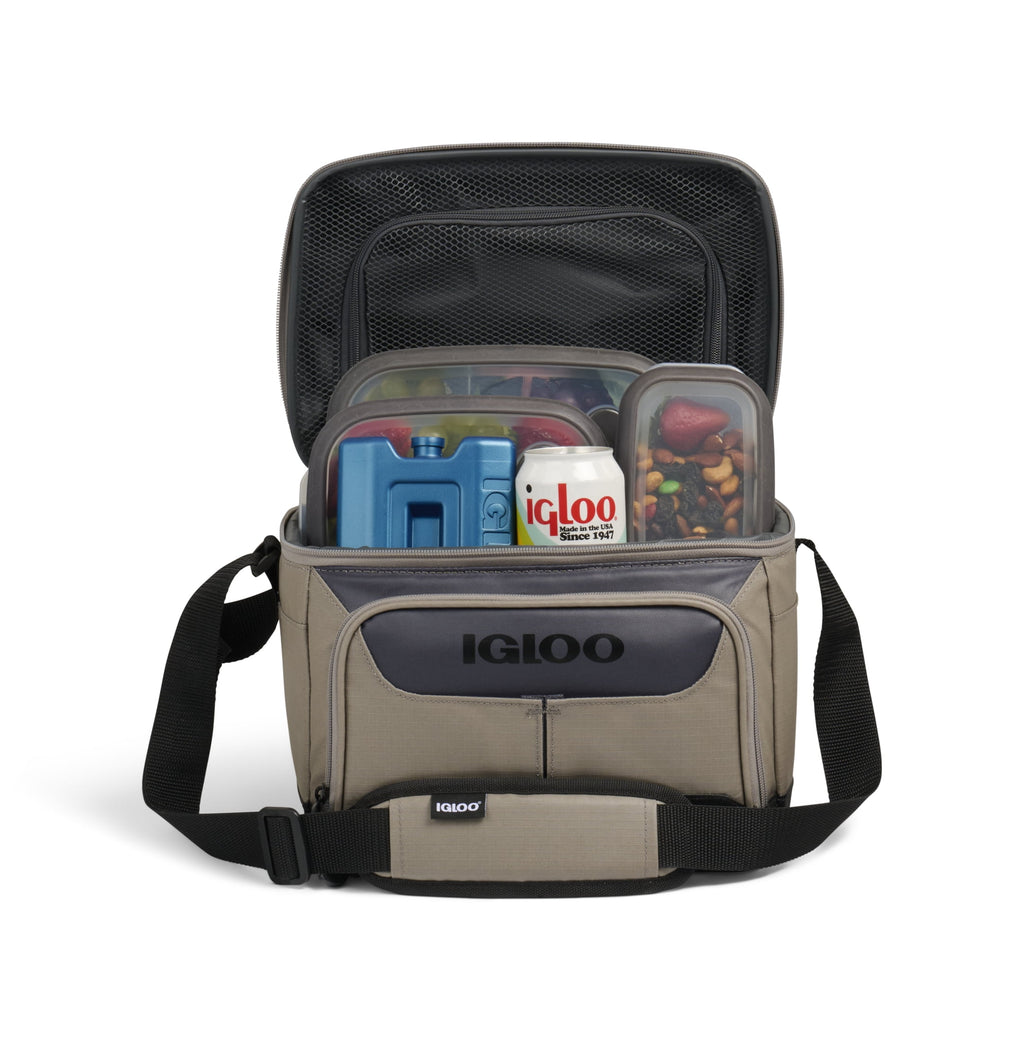 Igloo 22 Can Capacity Trek Gripper Soft Sided Cooler, Sandstone Tan