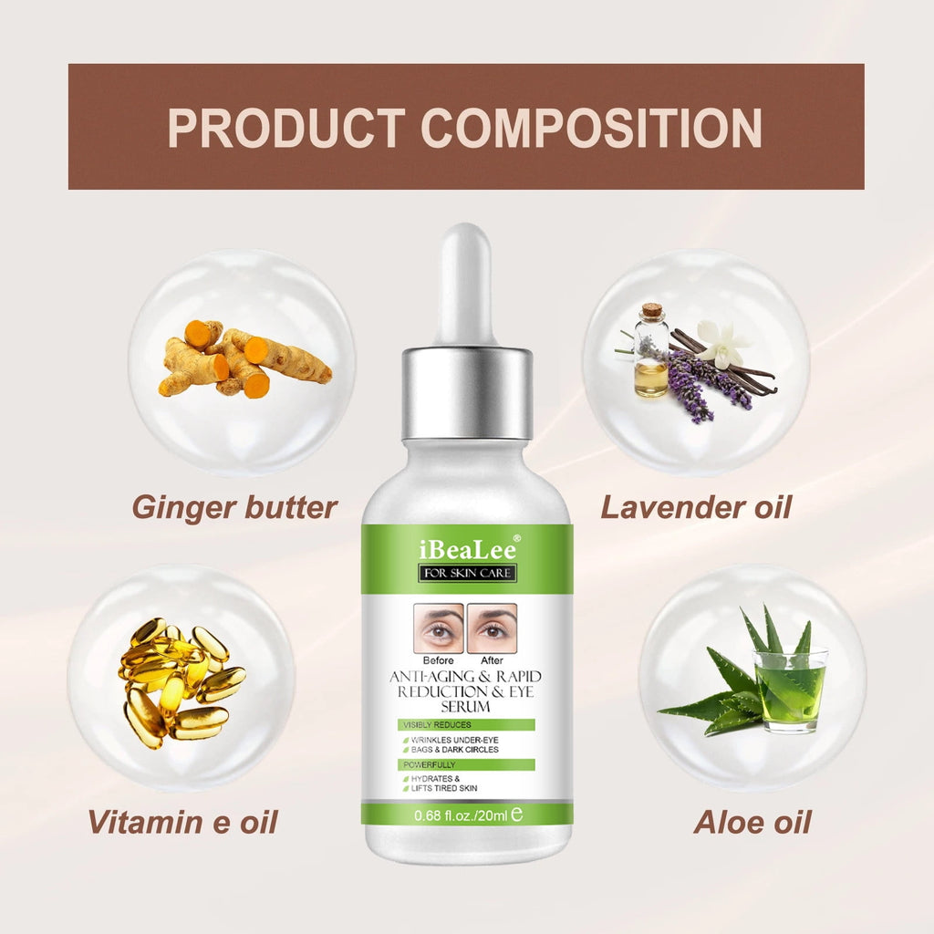 Firming Serum,Aging Eye Serums For Women &amp; Men - Reduces Puffiness, Dark Circles, Under Eye Bags, Wrinkles And Fine Lines Around The Eyes20ML Essence Personal Care Clearance A