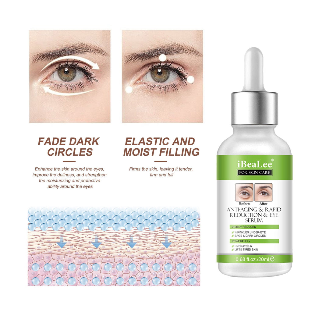 Firming Serum,Aging Eye Serums For Women &amp; Men - Reduces Puffiness, Dark Circles, Under Eye Bags, Wrinkles And Fine Lines Around The Eyes20ML Essence Personal Care Clearance A