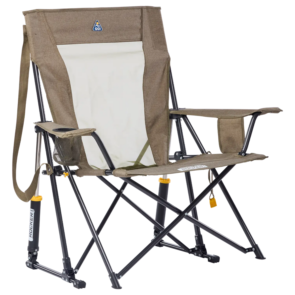 Front right view of the Heathered Age Fatigue Comfort Pro Rocker XL. 