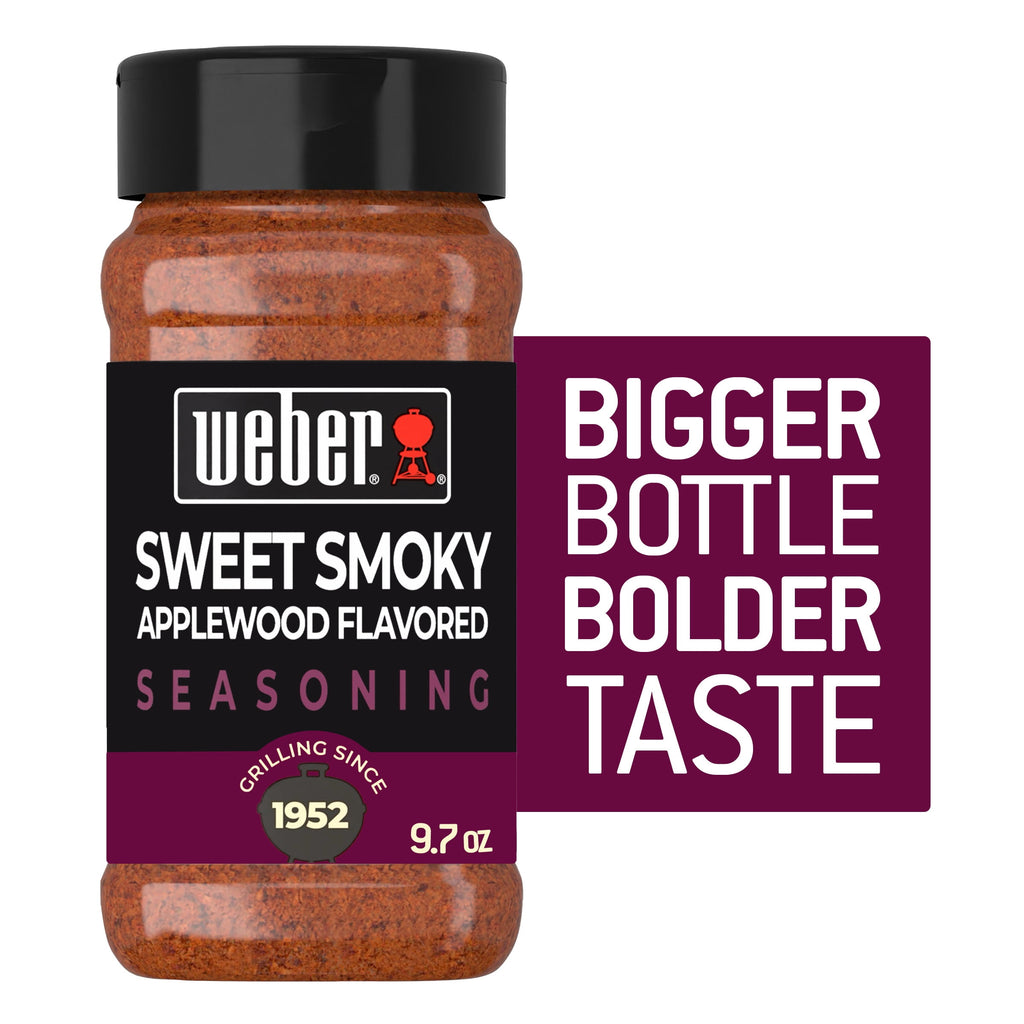 Sweet Smoky Applewood Flavored Seasoning, Applewood Seasoning Blend, 9.7 oz Bottle