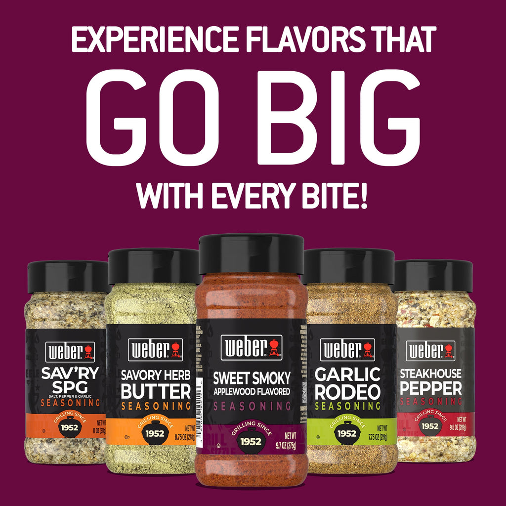 Sweet Smoky Applewood Flavored Seasoning, Applewood Seasoning Blend, 9.7 oz Bottle