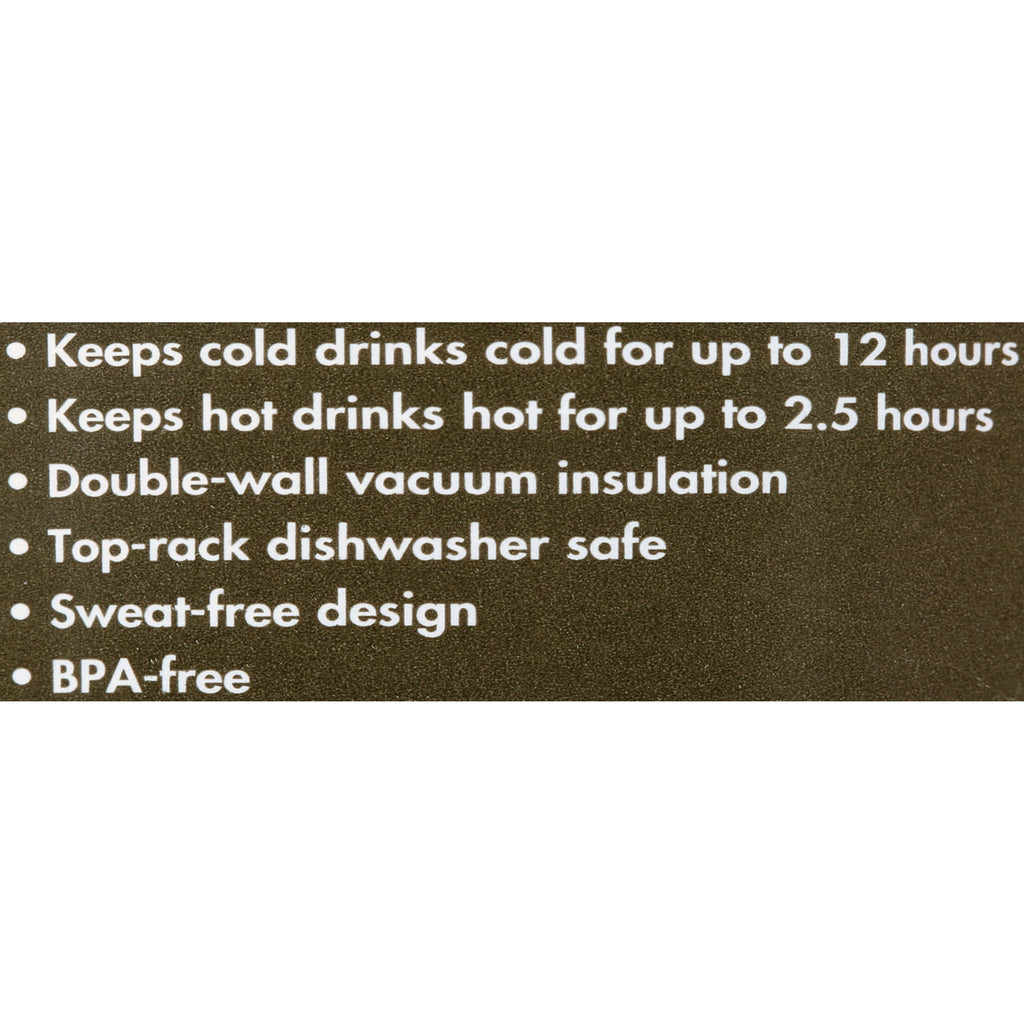 Ozark Trail 22 oz Stainless Steel Insulated Tumbler, Black
