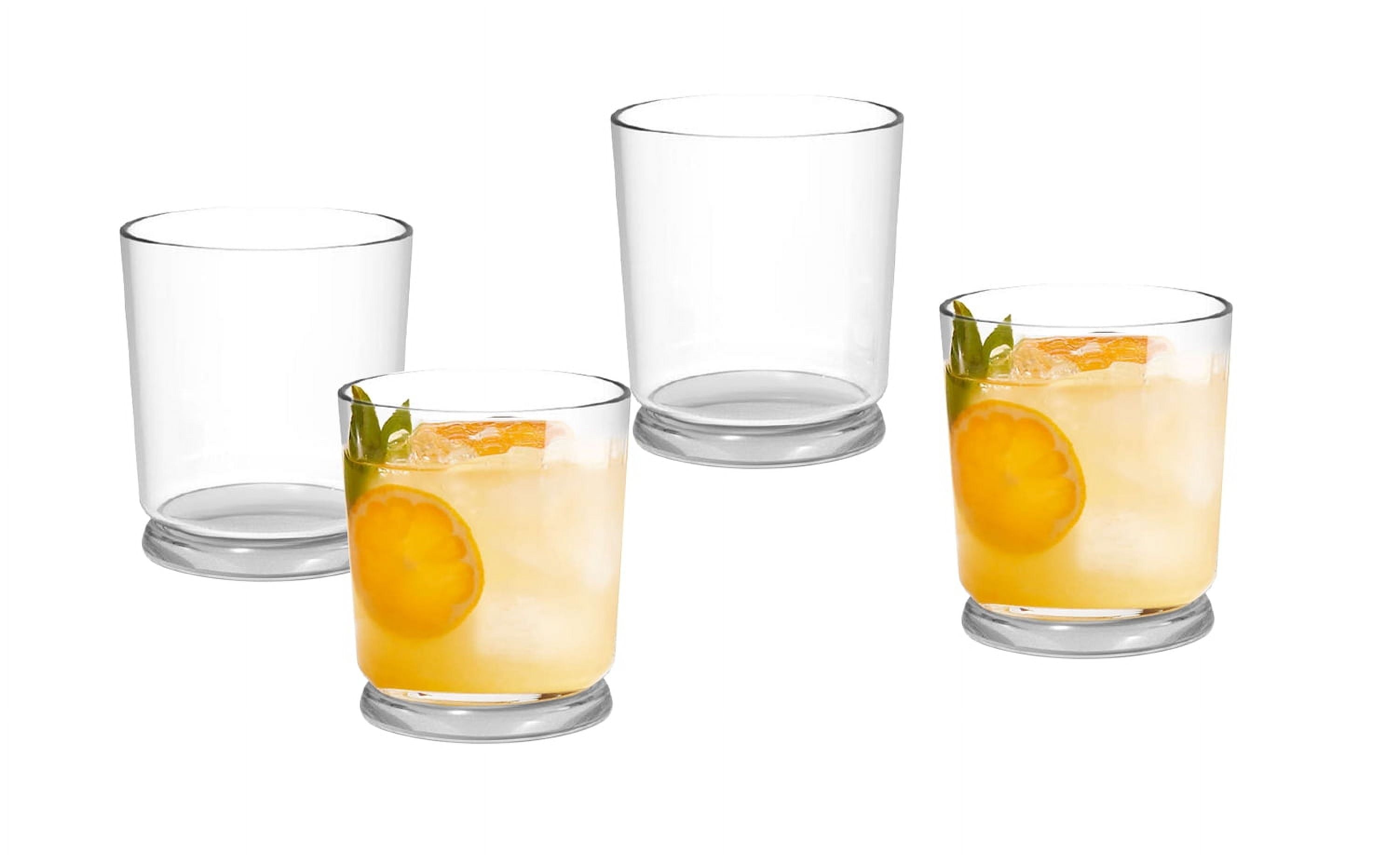 Better Homes &amp; Gardens Emerson Clear Glass DOF 12ounces 4 Pack