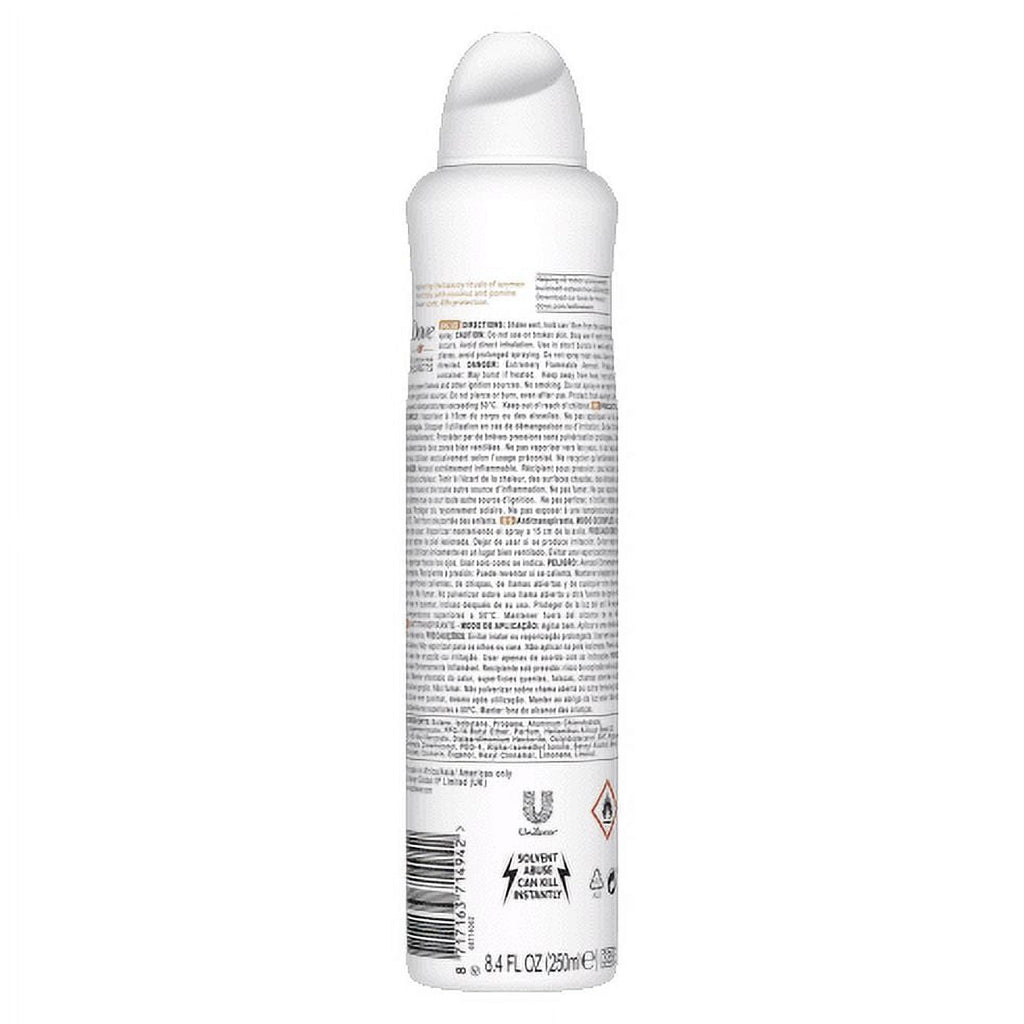 Nourishing Secrets Coconut Jasmine Antiperspirant 48HR Deo Spray, 250ML 8.45 oz