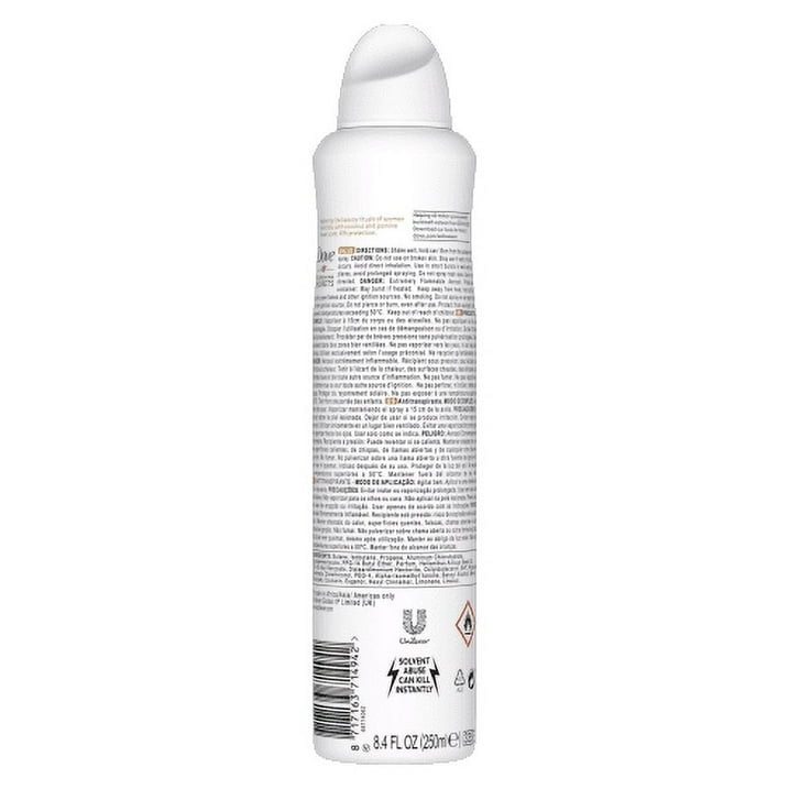 Nourishing Secrets Coconut Jasmine Antiperspirant 48HR Deo Spray, 250ML 8.45 oz