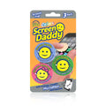 Screen Daddy - Multi-color, Multi-use Microfiber Cleaning Pads for Electronic Screens With Convenient Storage, Scratch Free, Streak Free, Reusable and Washable, 3ct