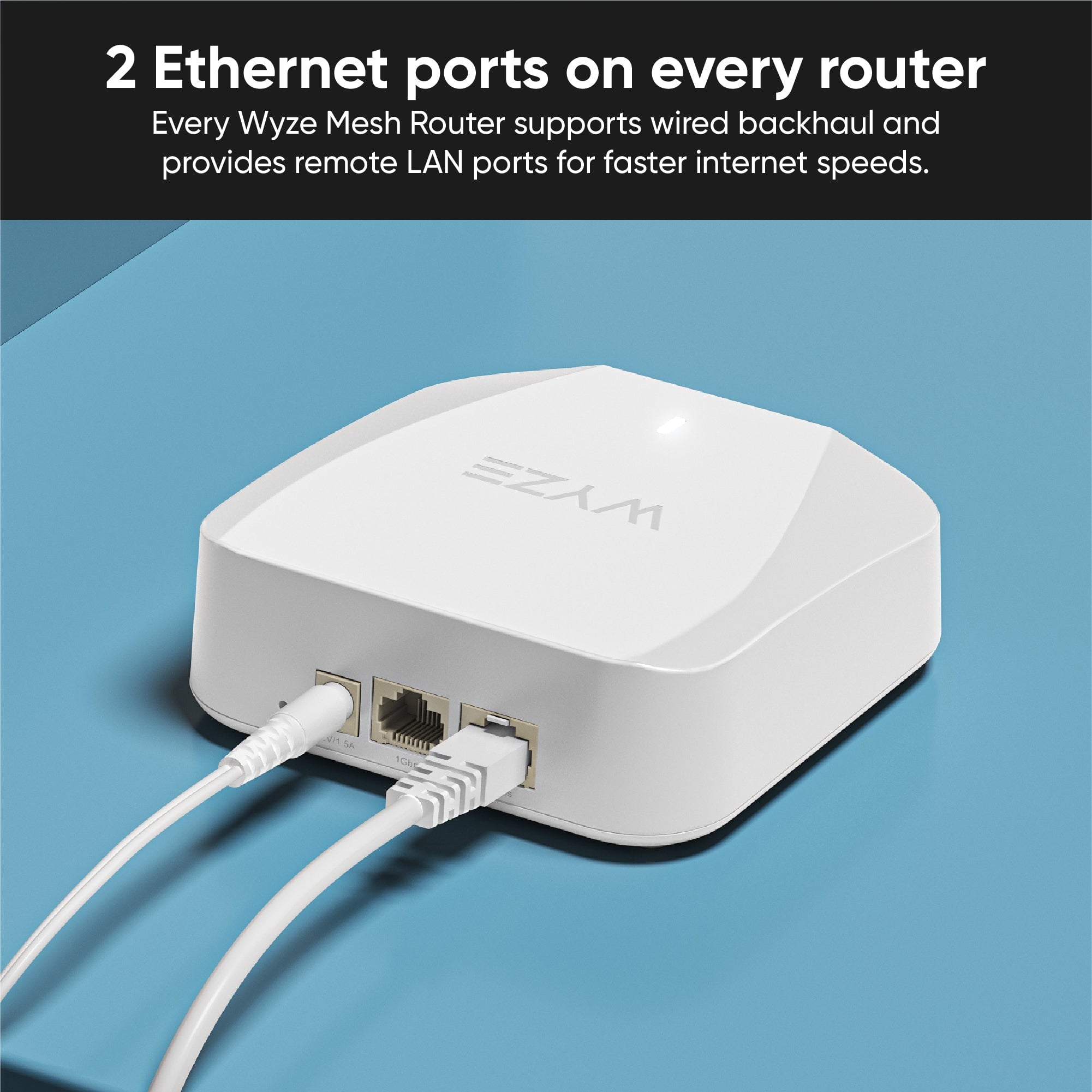 Box Wyze Wi-Fi 6 Mesh Router 2 Pack