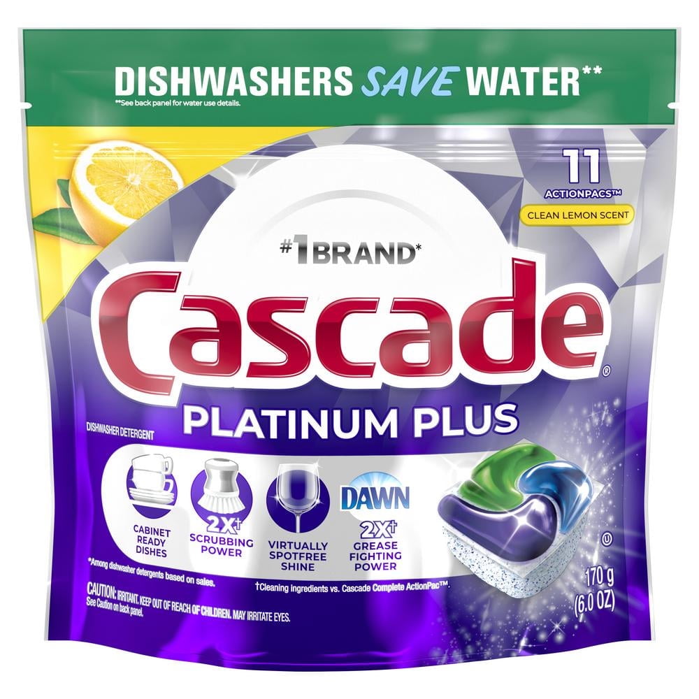 Platinum Plus Clean Lemon Scent 11 Count