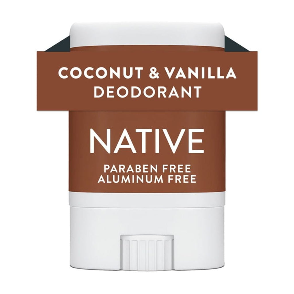 Deodorant, Aluminum Free, Coconut &amp; Vanilla, for Women and Men, Travel Size 0.35 oz