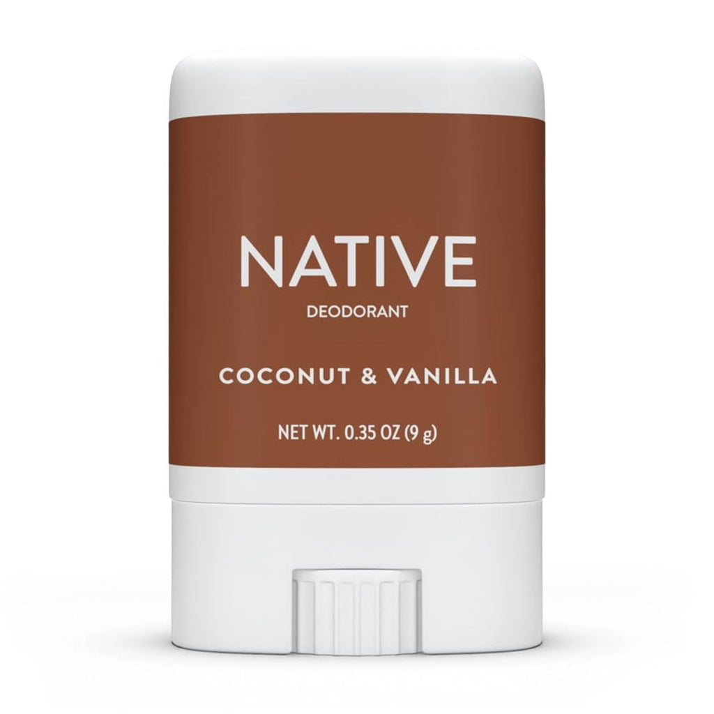 Deodorant, Aluminum Free, Coconut &amp; Vanilla, for Women and Men, Travel Size 0.35 oz