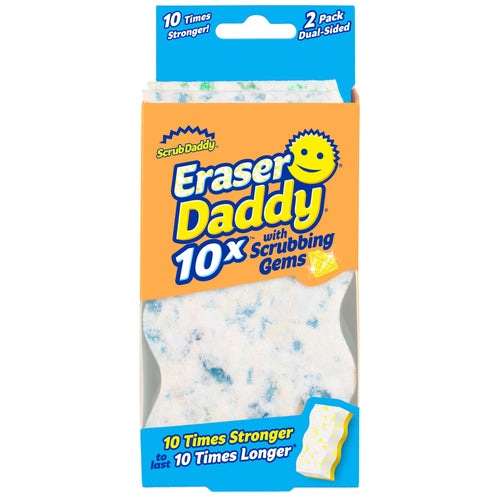 (2 pack) Eraser Daddy 10x Dual Sided Cleaning Pads, 2 Count