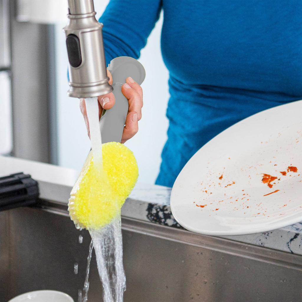 Dish Daddy Non-Scratch Sponge Dish Daddy Attachments, 5 Count