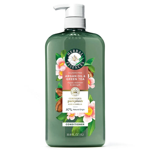 Argan Oil and Green Tea Sulfate-Free Conditioner (33.8 Fl Oz)