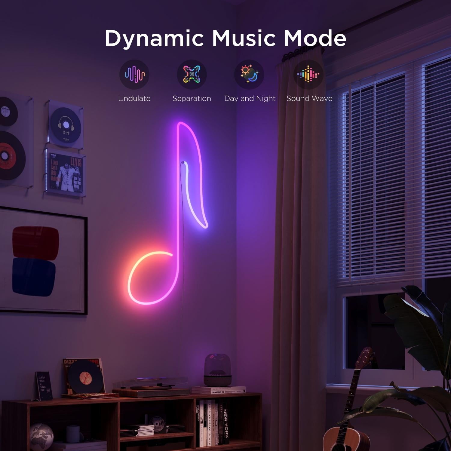 Neon Rope Light 2,9.8ft,White