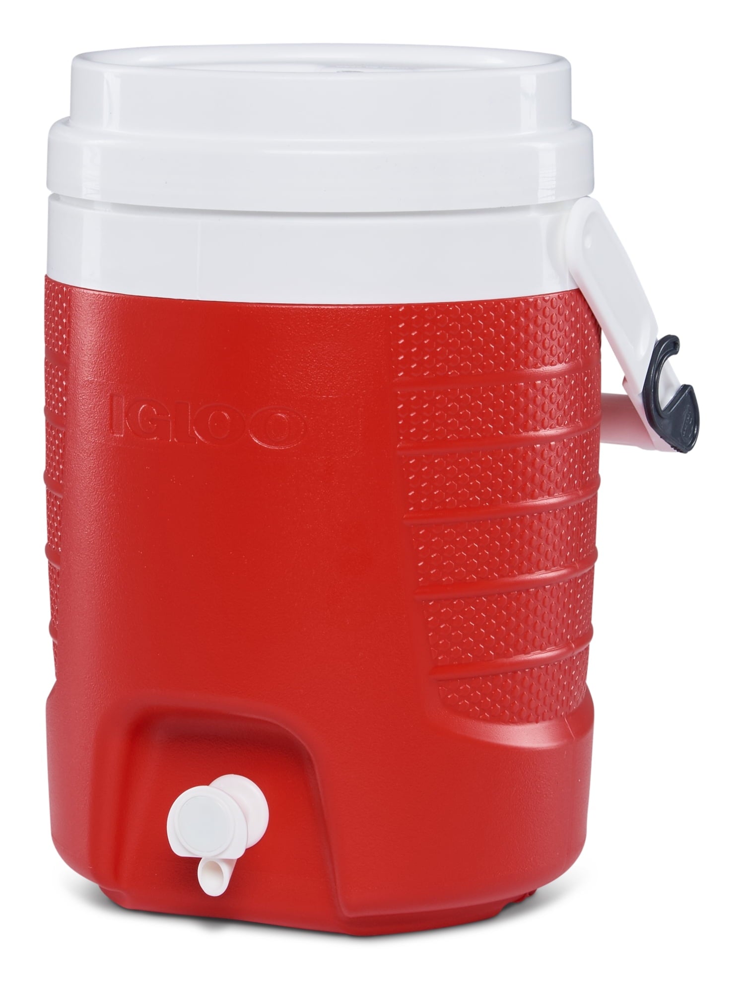 (2 pack) Igloo 2- Gallon Sport Beverage Jug with Hooks- Red