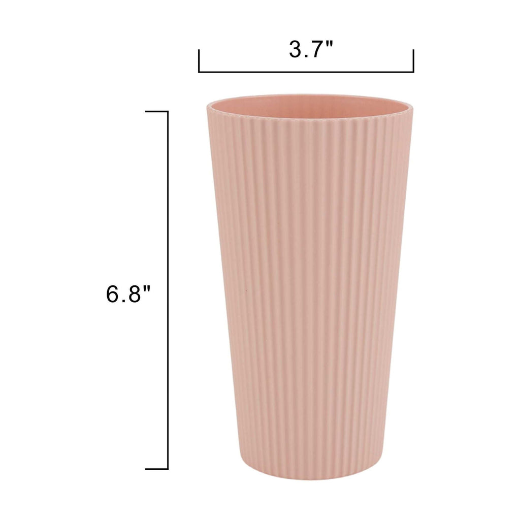 - Black Eco-Friendly Recycled Plastic Beverage Tumbler, 26-Ounce