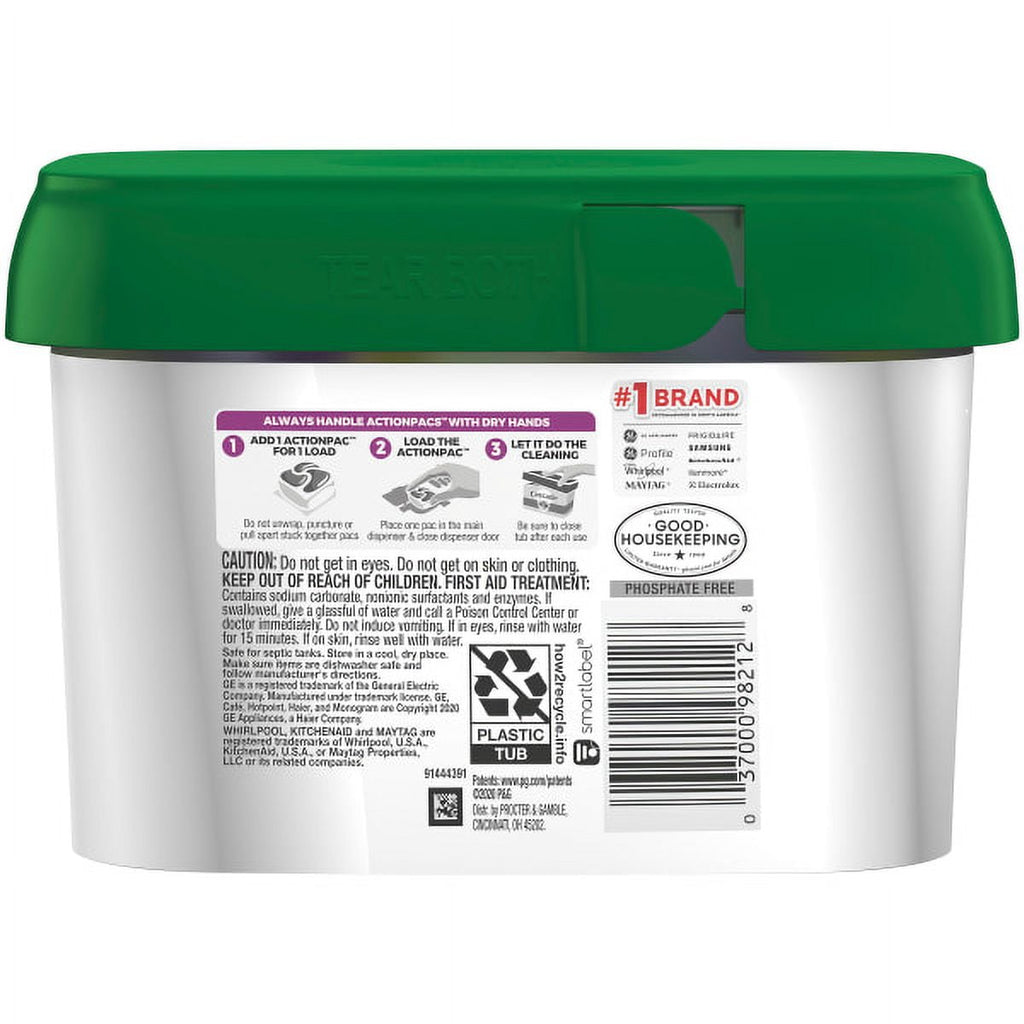 ® Platinum™ ActionPacs™ Dishwasher Detergent Pods, Fresh Scent, Pack Of 30