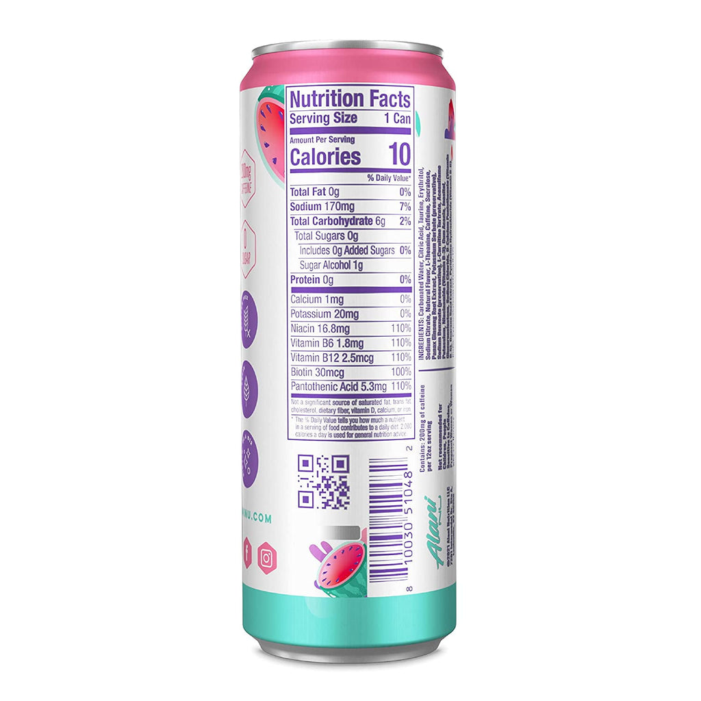 Energy Drink Nu Nrg Fruit Blast 12pk