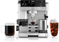 Italian coffee machine, drip coffee machine, rapid cold brew coffee machine, integrated grinder, hand-free milk frother, equipped with a strike plate, water filter, cleaning sheet, descaling agent
