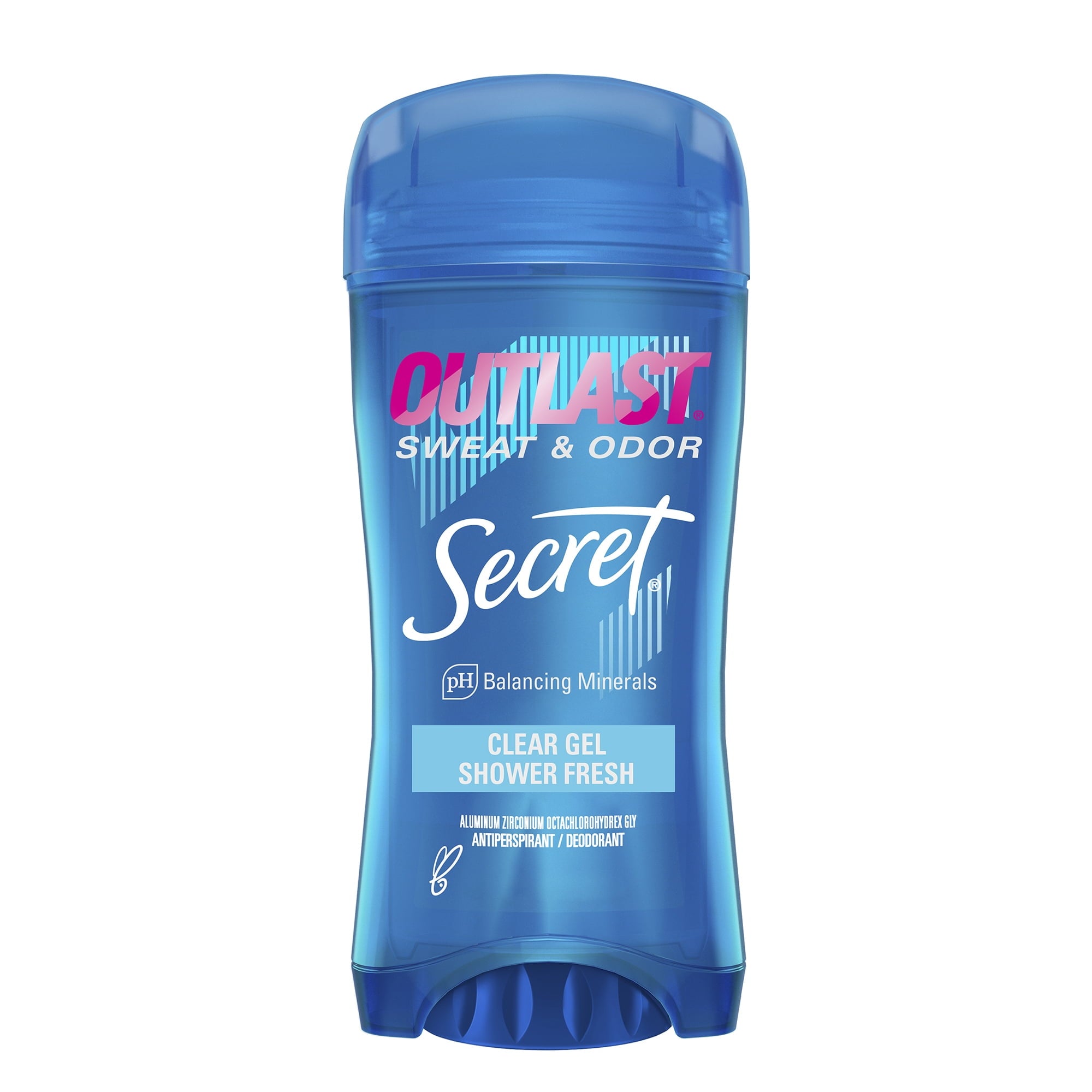 Outlast Clear Gel Antiperspirant Deodorant, Shower Fresh Scent, 2.6 oz