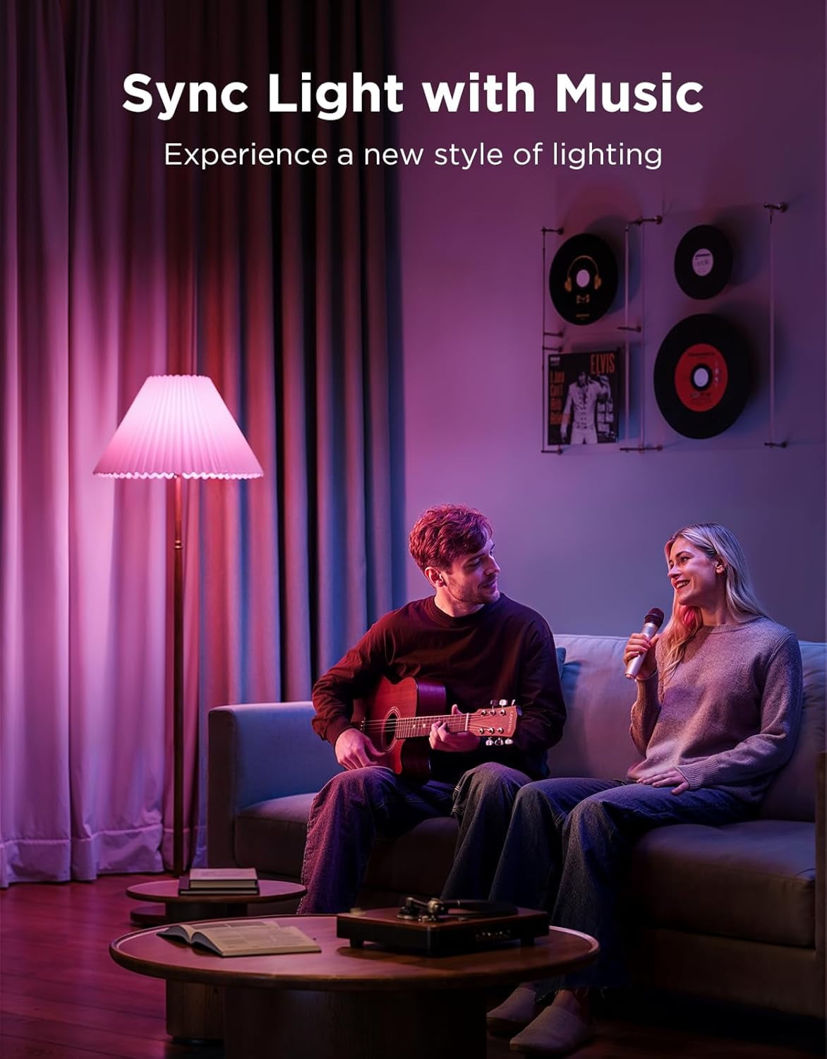 E26 Smart LED Colored Light Bulbs (6pack)