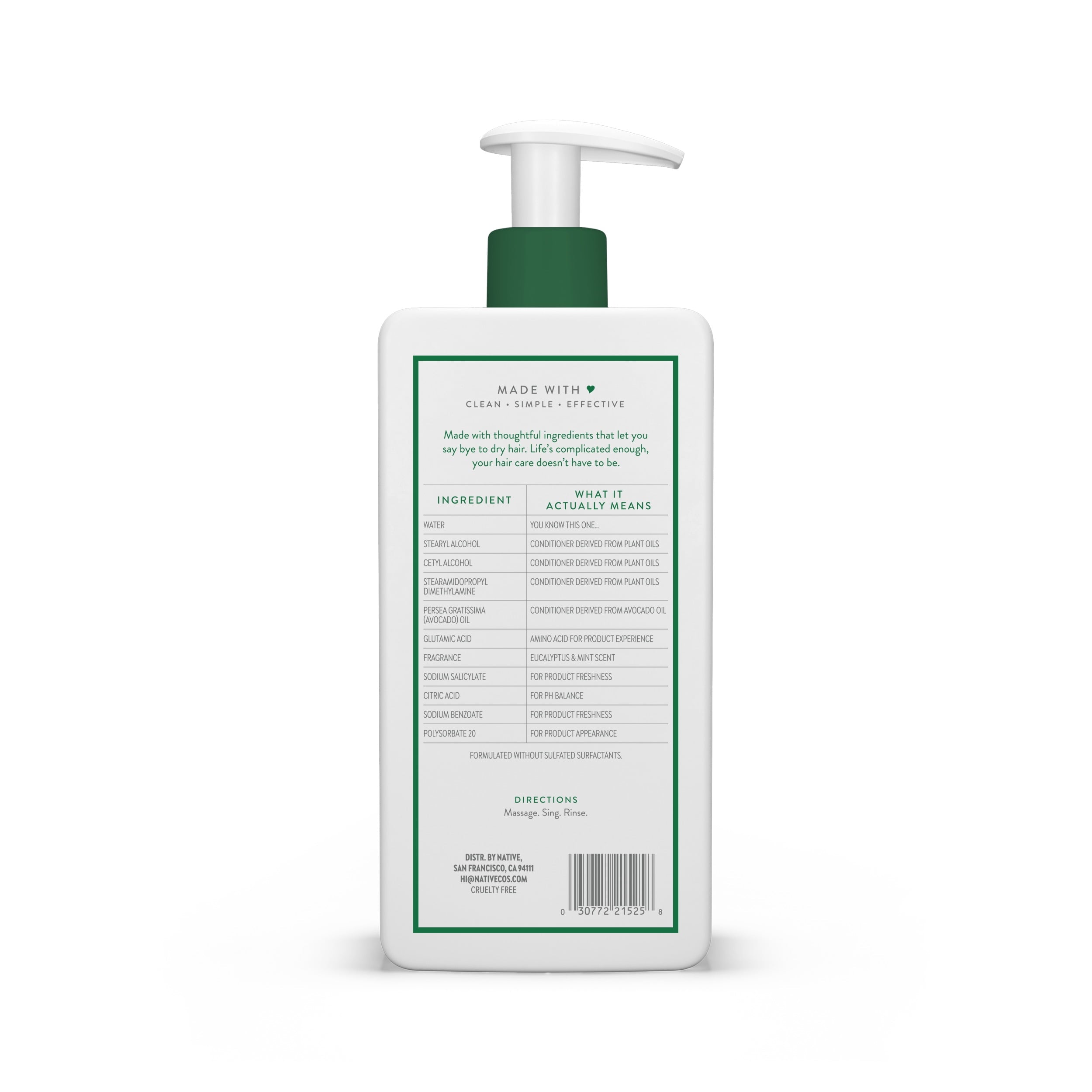 Refreshing Conditioner Eucalyptus and Mint 16.5 fl oz