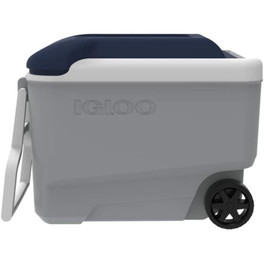 MaxCold 40 Qt. Roller Cooler, Ash Gray &amp; Aegean Sea
