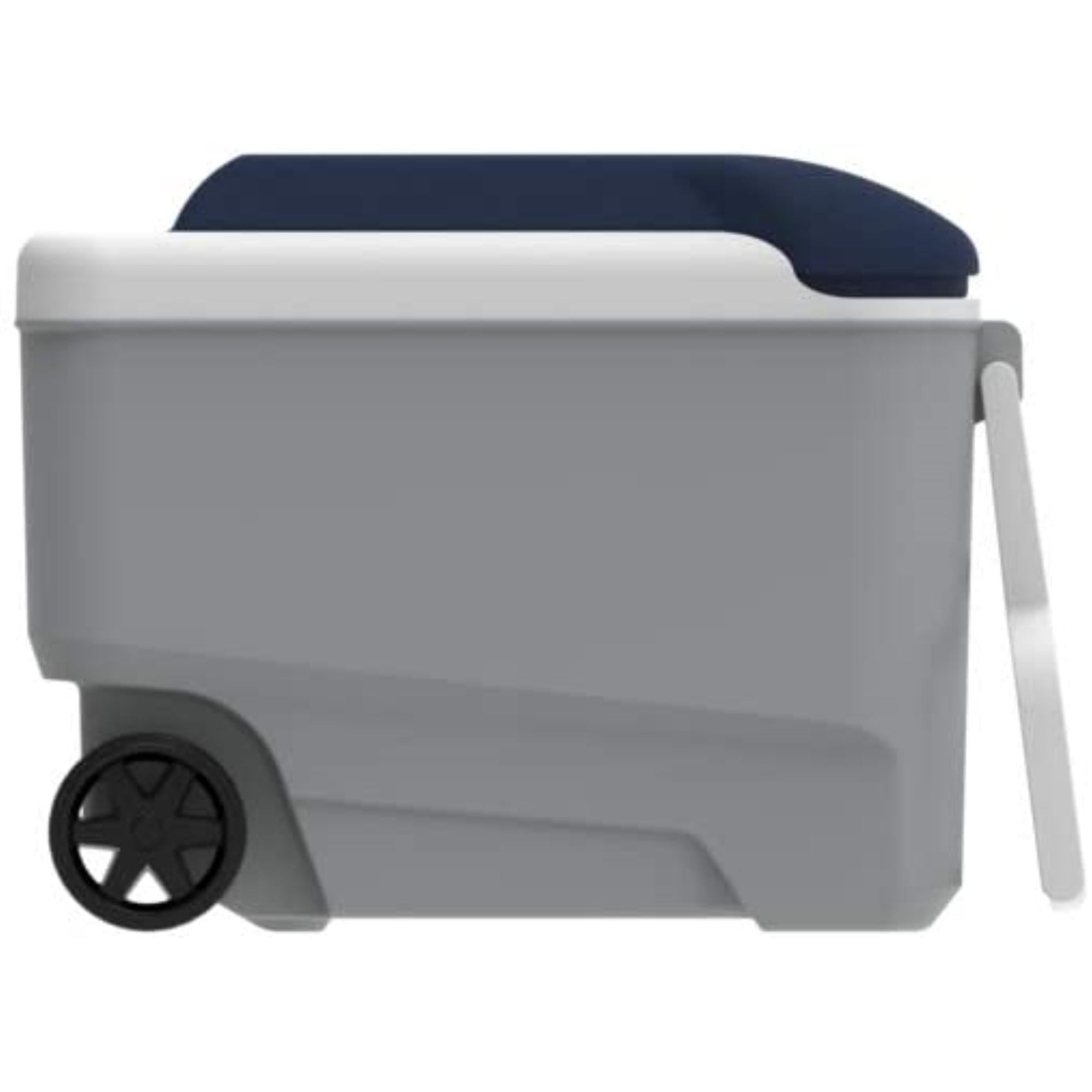 MaxCold 40 Qt. Roller Cooler, Ash Gray &amp; Aegean Sea