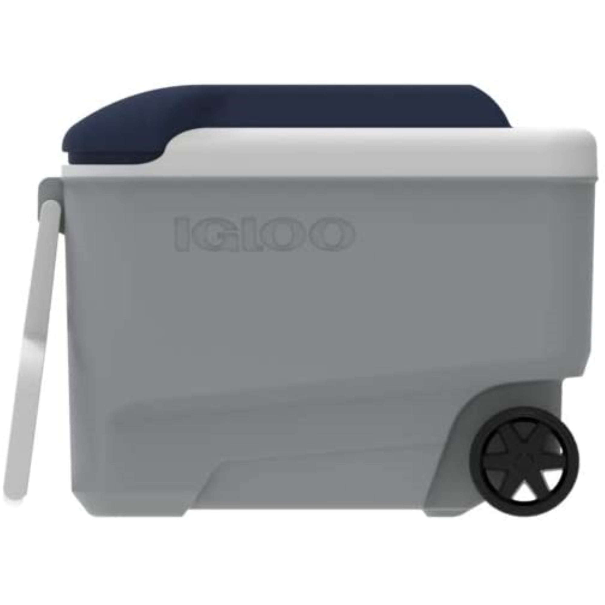 MaxCold 40 Qt. Roller Cooler, Ash Gray &amp; Aegean Sea