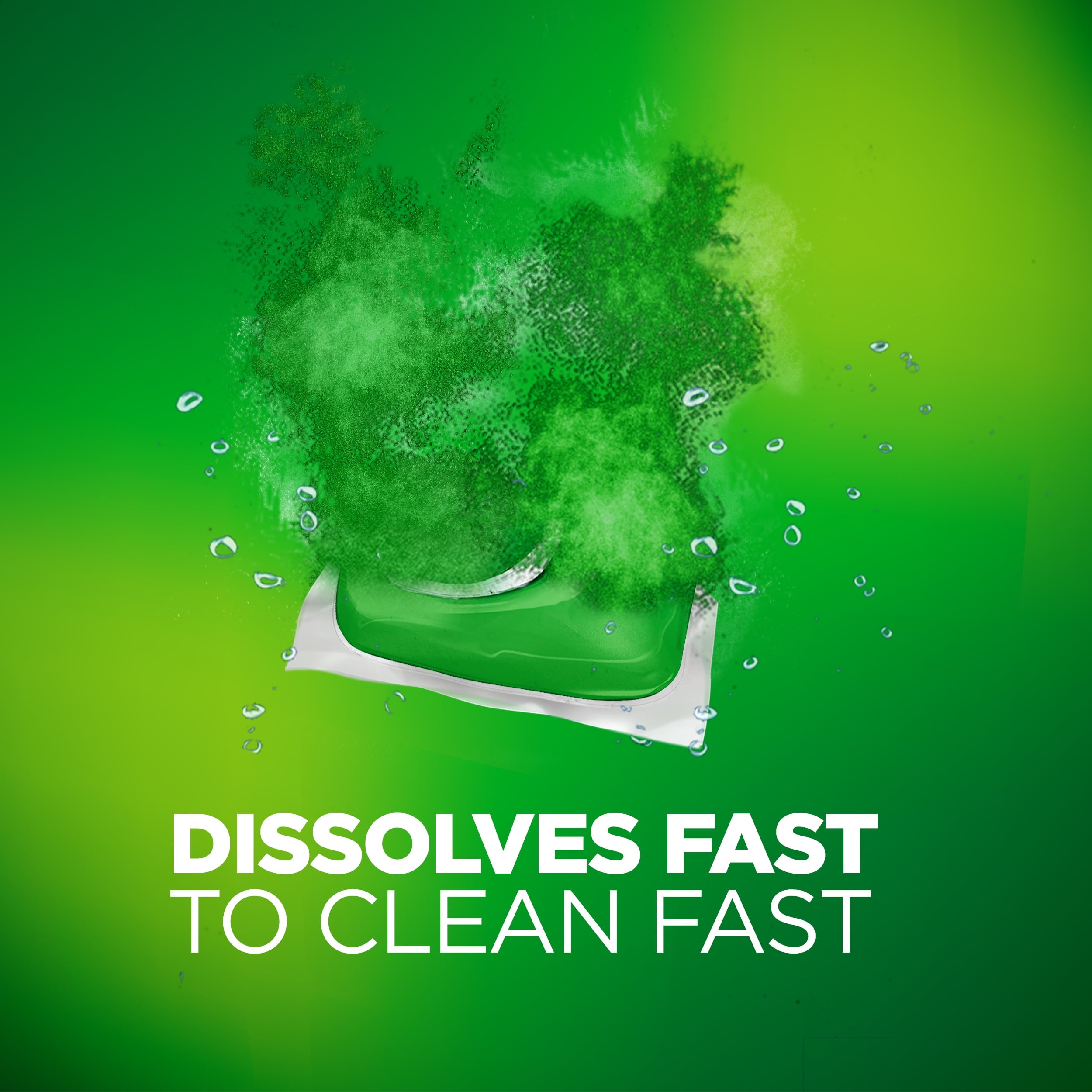 Original Dishwasher Pods, ActionPacs Dishwasher Detergent Tabs, Fresh Scent, 37 Ct
